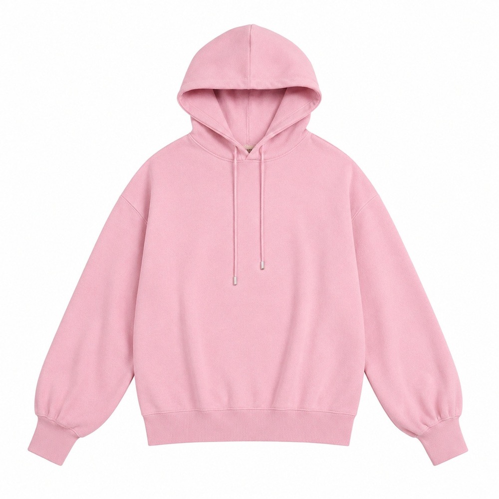 Philosophy Pink Hoodie Womens Small Y2K Barbiecore Soft Pullover Balloon Sleeve